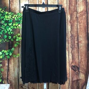 Coldwater Creek Designed Skirt Size M (10/12)